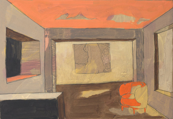 Boîte VII - 21x30 - tempera